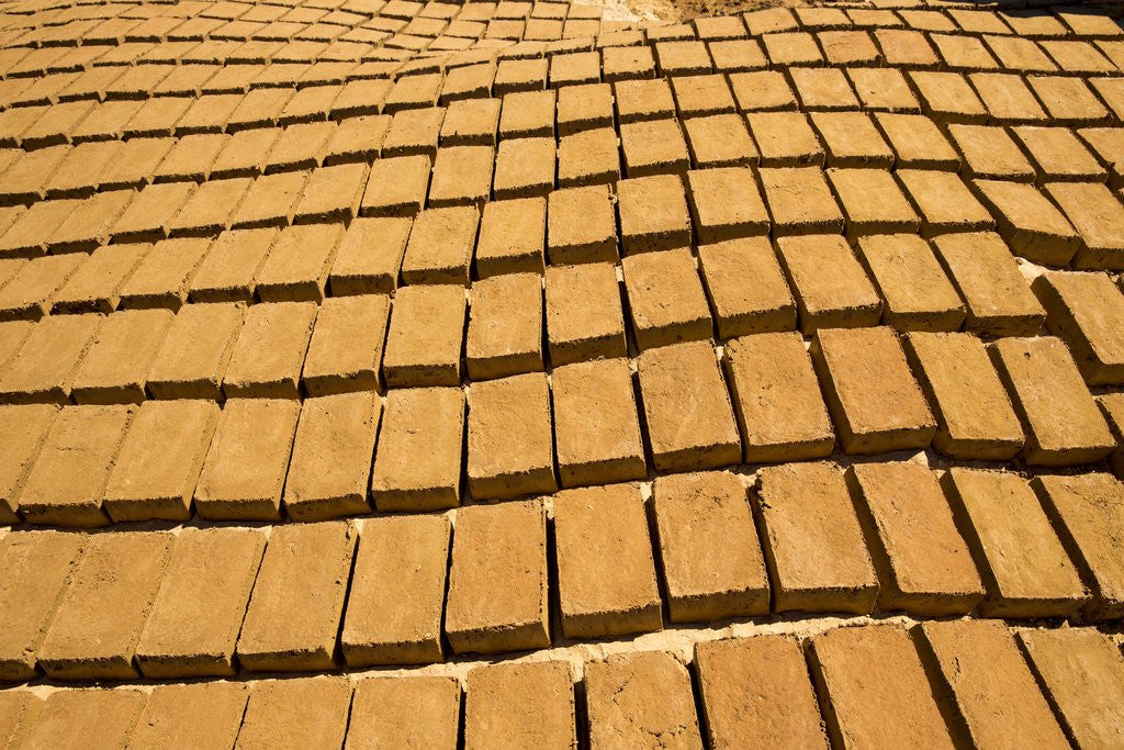 Detail of Brickworks, Morodava, Madagascar by Corbis