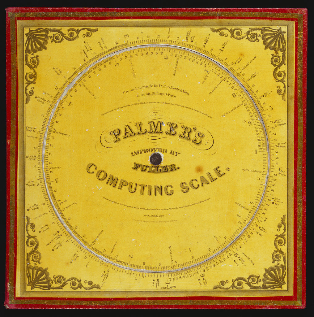 Detail of Telegraphic Computer by John E. Fuller