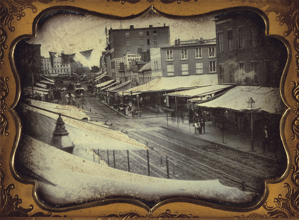 Detail of Chatham Square, New York by Anonymous