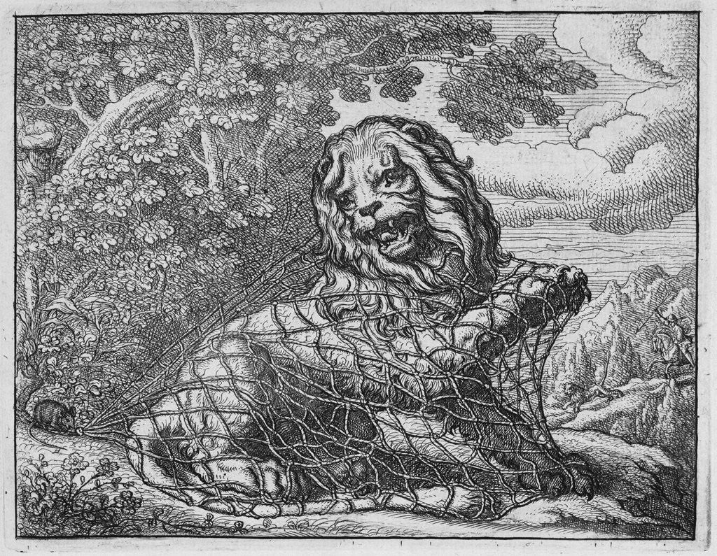 Detail of Illustration from The Fables of Aesop by Francis Barlow