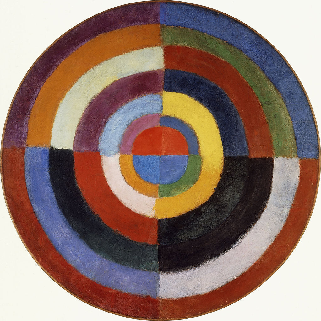 Detail of First Disc by Robert Delaunay