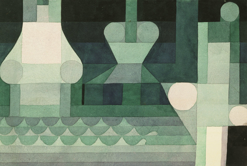 Detail of Floodgates by Paul Klee