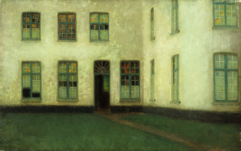 Detail of Corner of the Beguines Houses by Henri Le Sidaner