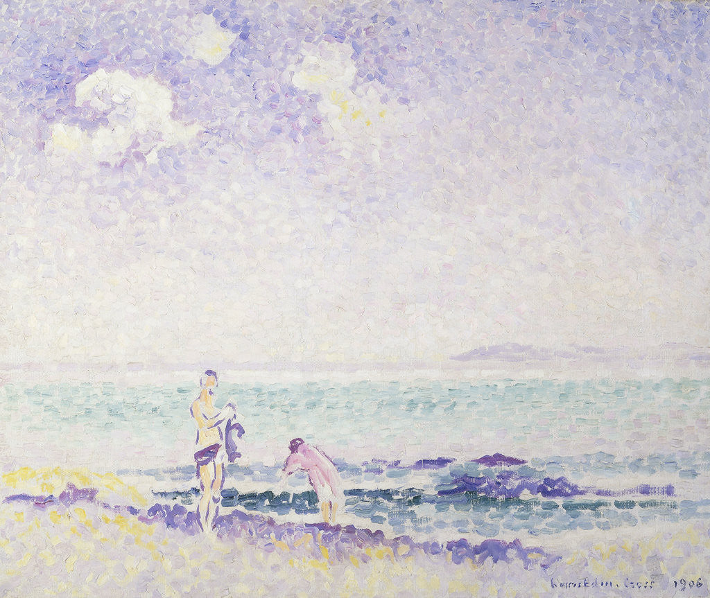 Detail of Bathers by Henri-Edmond Cross