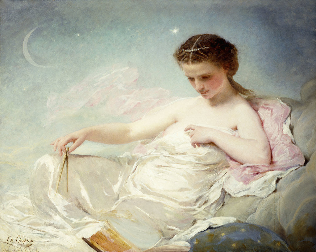 Detail of Personification of the Sciences by Charles Chaplin