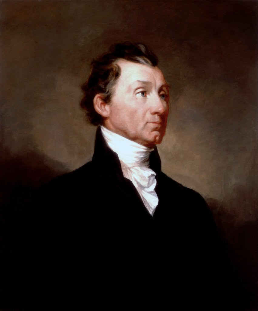 Detail of James Monroe by Samuel F. B. Morse