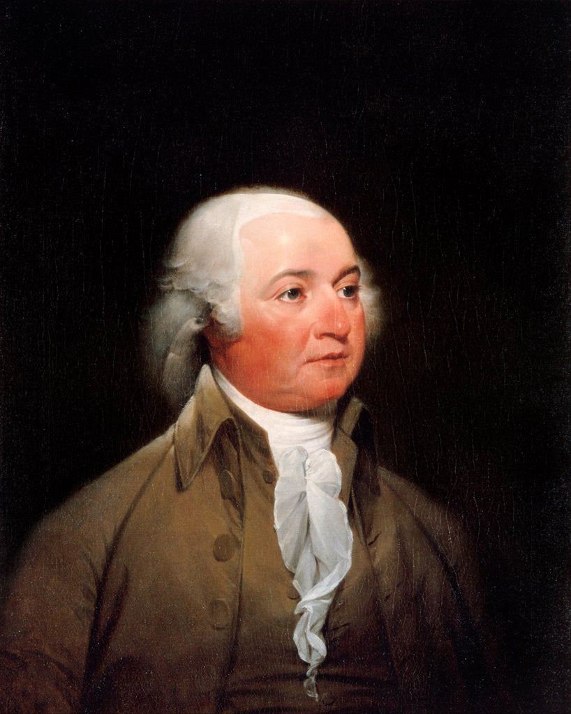 Detail of John Adams by John Trumbull