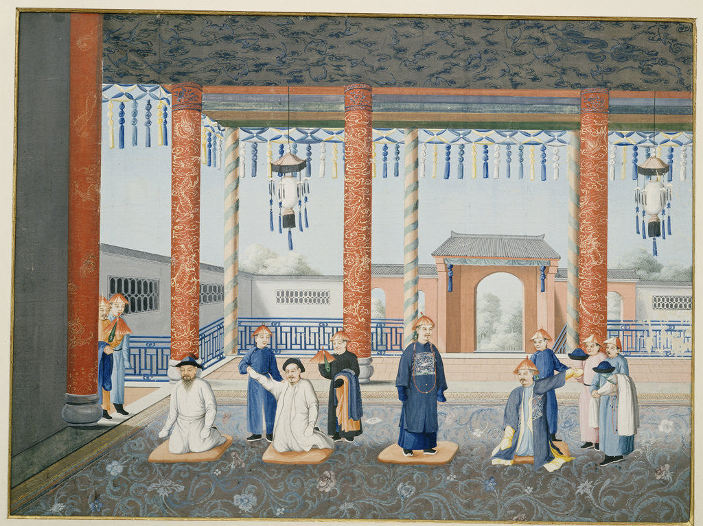 Detail of Scenes from Imperial Court Life by Anonymous