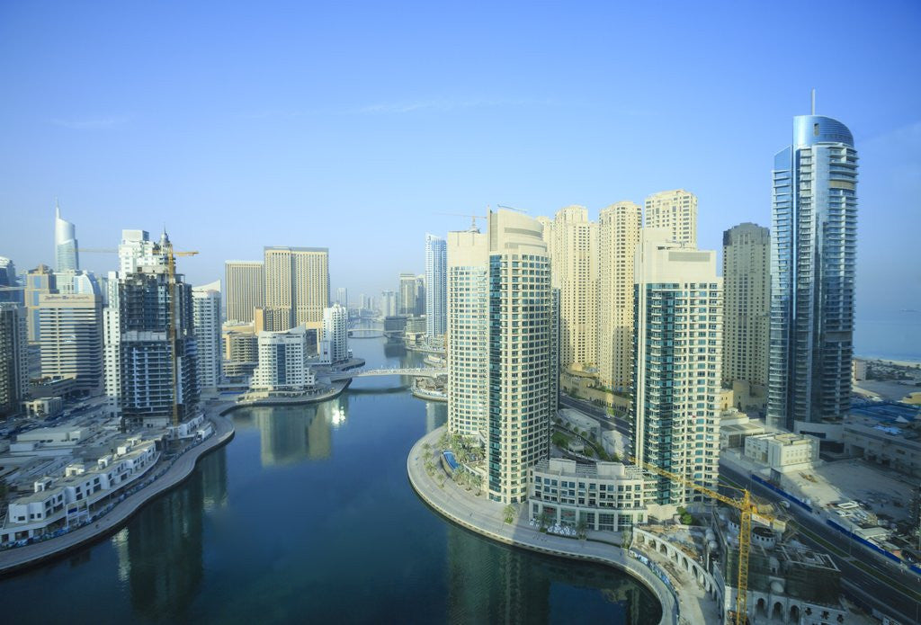 Detail of Dubai Marina, Dubai, United Arab Emirates by Anonymous