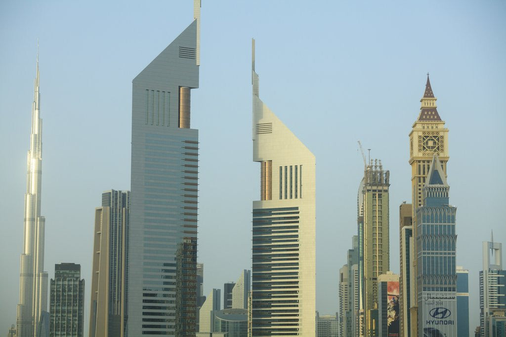 Detail of Cityscape, Dubai by Anonymous