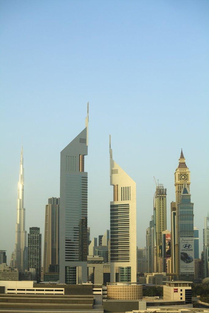 Detail of Cityscape, Dubai by Anonymous