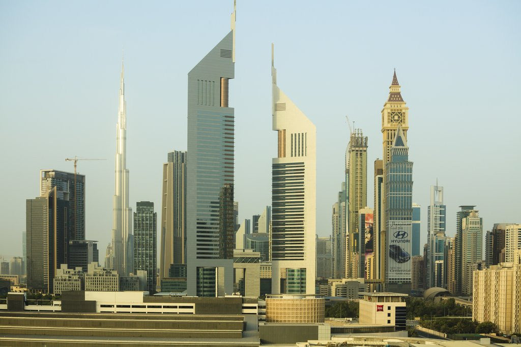 Detail of Cityscape, Dubai by Anonymous