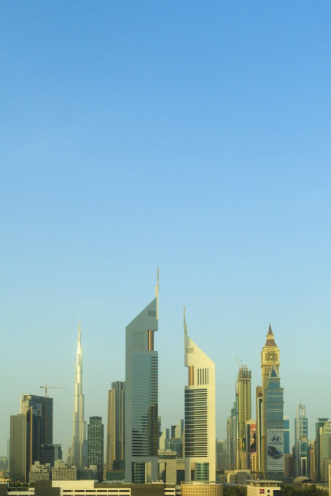Detail of Cityscape, Dubai by Anonymous