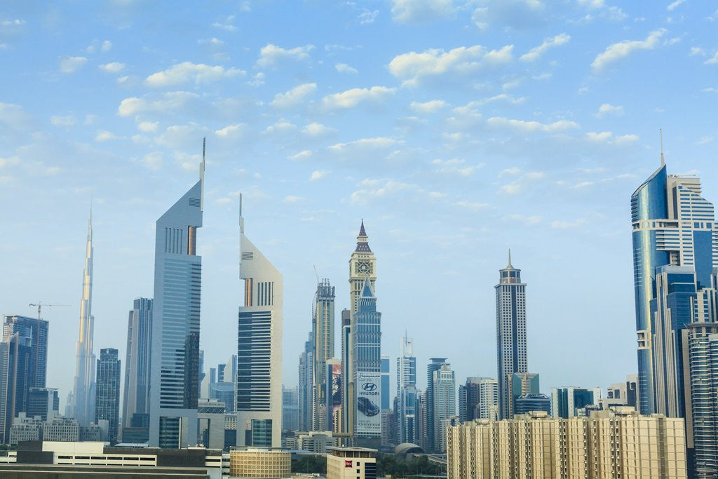 Detail of Cityscape, Dubai by Anonymous