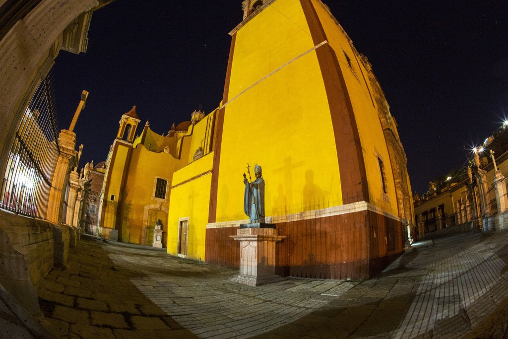 Detail of Night Lighting of the city of Guanajuato by Anonymous