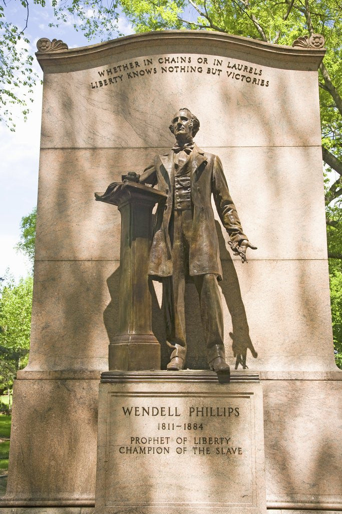 Detail of Statue in Boston Commons by Anonymous