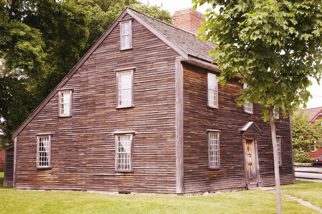 Detail of Birthplace of John Adams, the 2nd President by Corbis