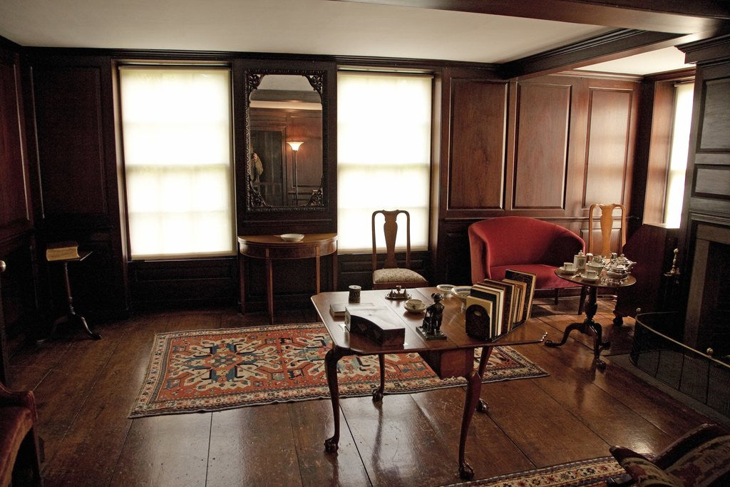 Detail of Birthplace of John Adams, the 2nd President by Anonymous