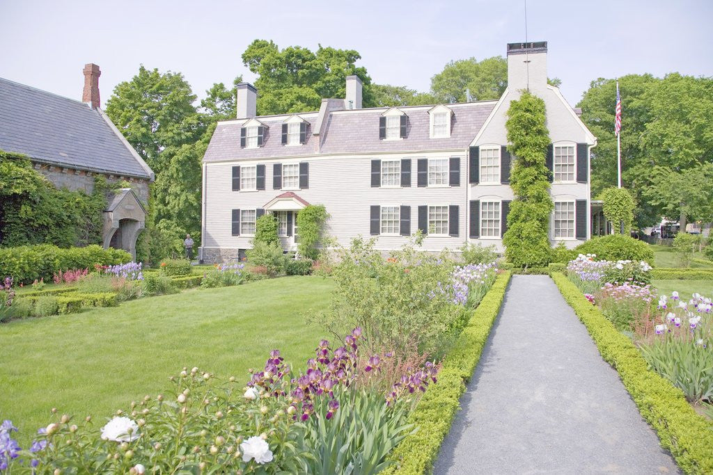 Detail of Home of John Adams, the 2nd President by Anonymous