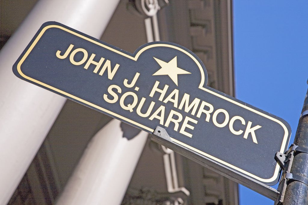 Detail of John J Hamrock Square by Anonymous