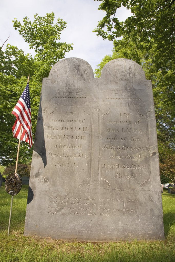 Detail of Revolutionary War Cemetery Plot, Boston, MA by Anonymous