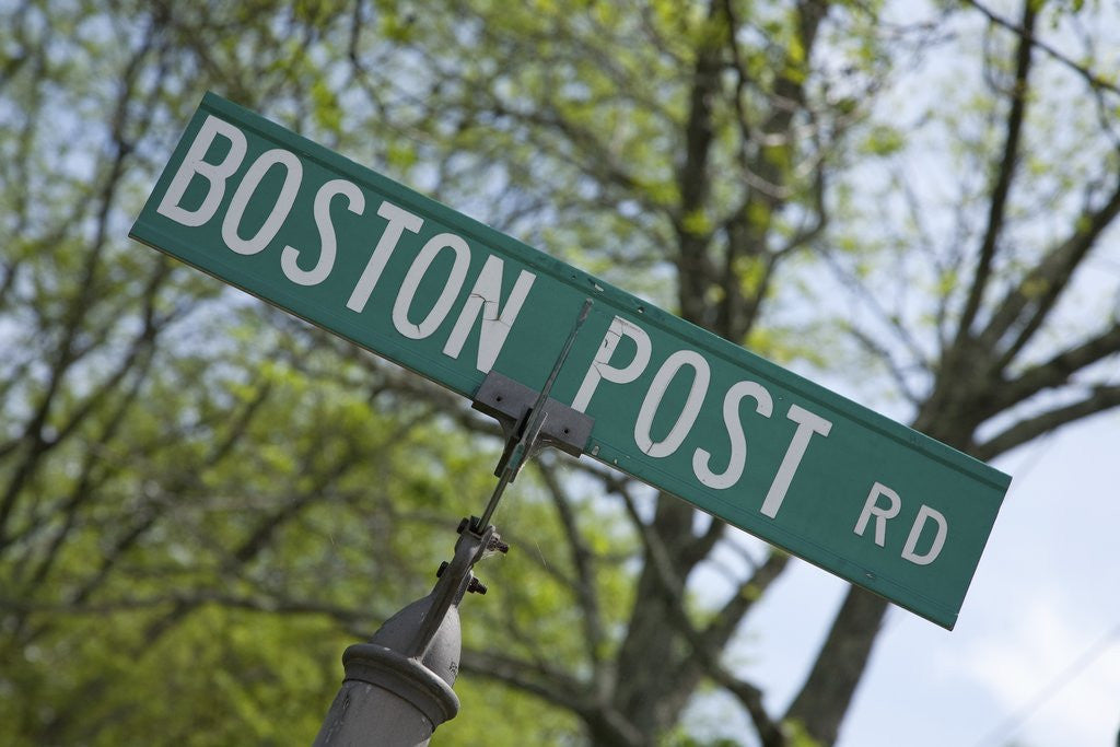 Detail of Boston Post Road by Corbis