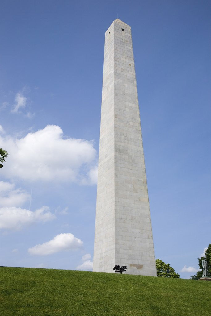 Detail of Bunker Hill, Revolutionary War Monument, Boston, MA by Corbis
