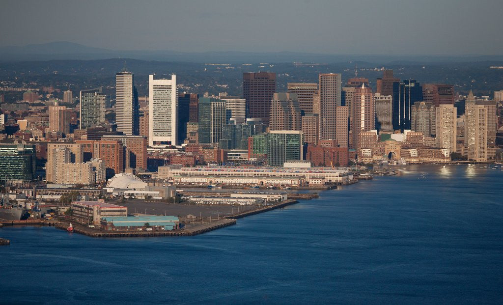 Detail of Sunrise Aerials of Boston and New England by Anonymous