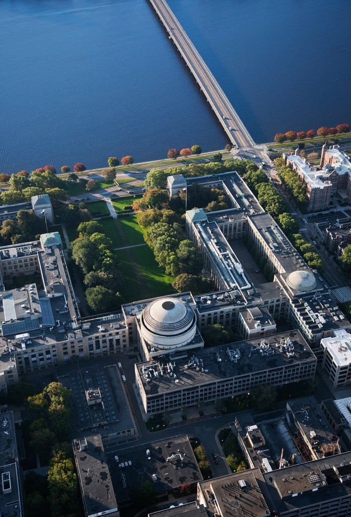 Detail of Sunrise Aerials of MIT of Boston and New England by Anonymous
