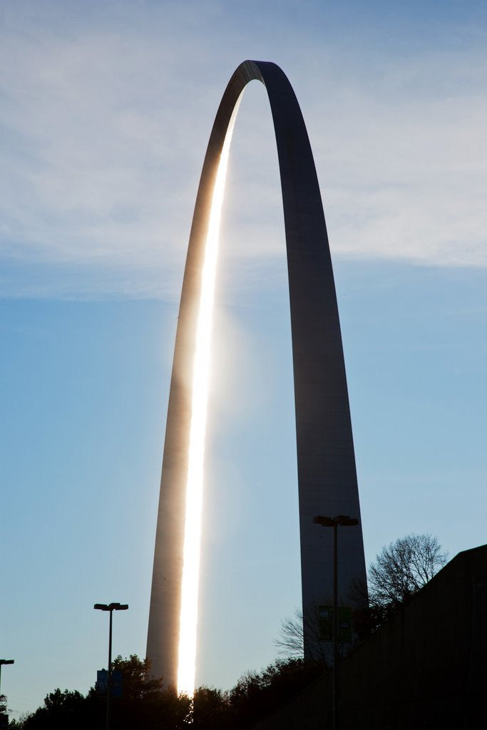 Detail of Gateway Arch, the Jefferson National Expansion Memorial, St. Louis, MO. by Anonymous