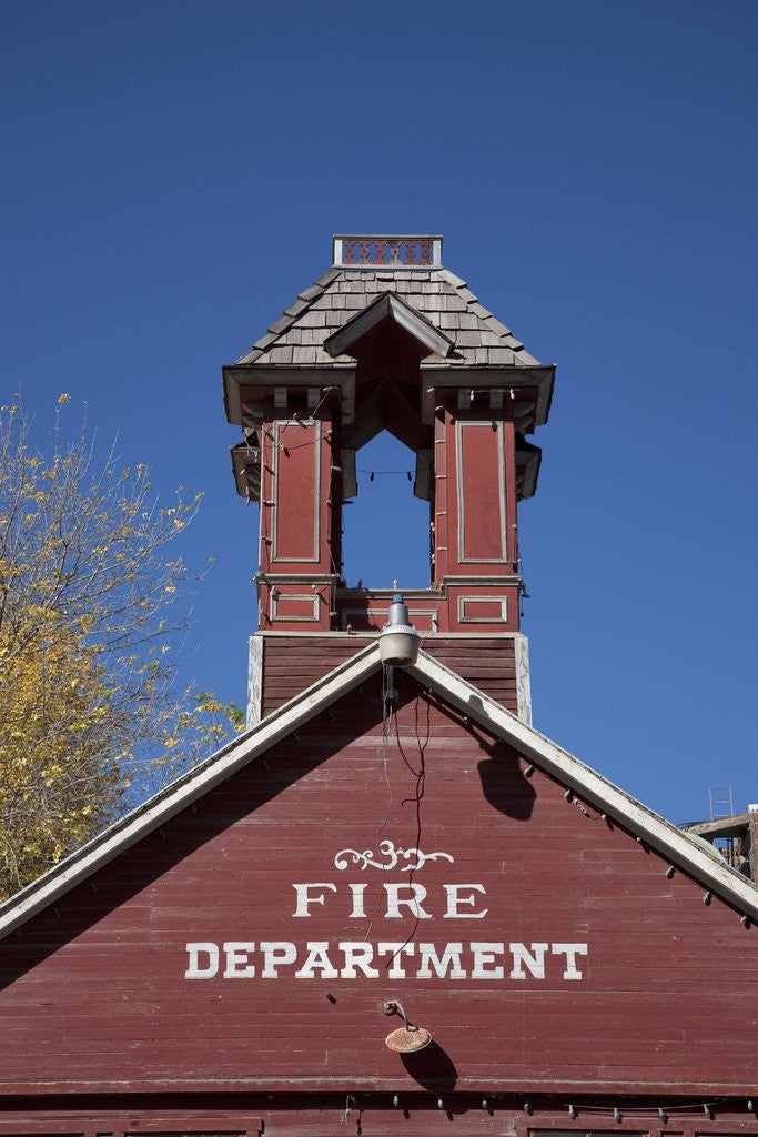 Detail of Fire Department steeple, Ridgeway, CO by Anonymous