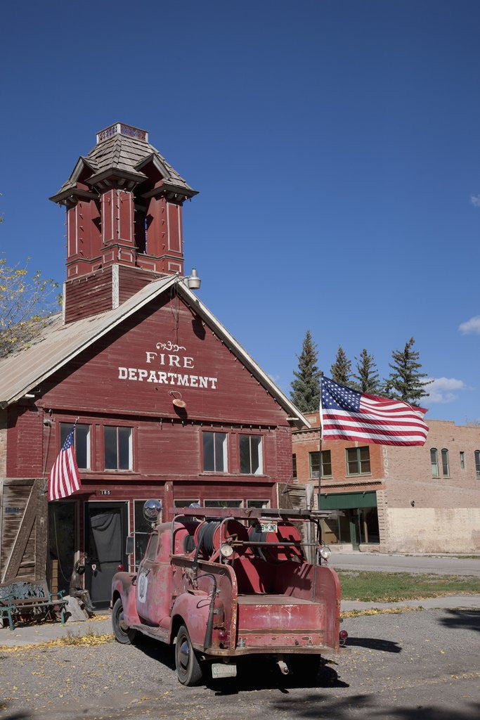 Detail of Fire Department steeple, Ridgeway, CO by Anonymous