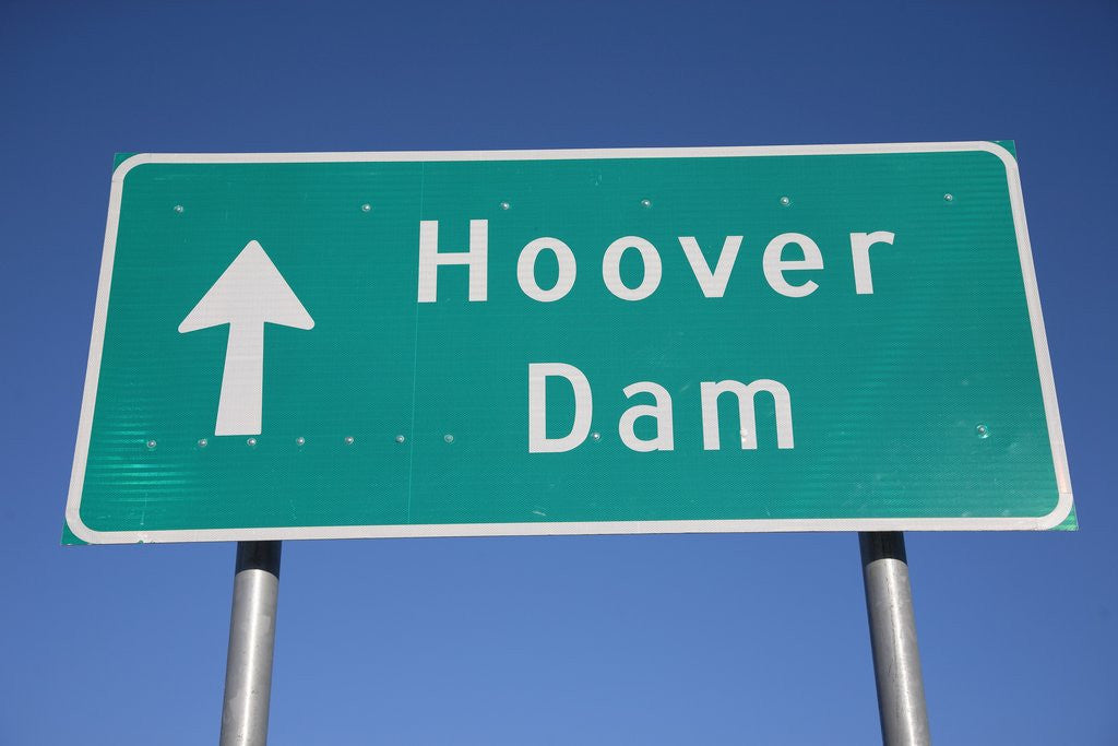 Detail of Hoover Dam, near Boulder City and Las Vegas, Nevada by Anonymous