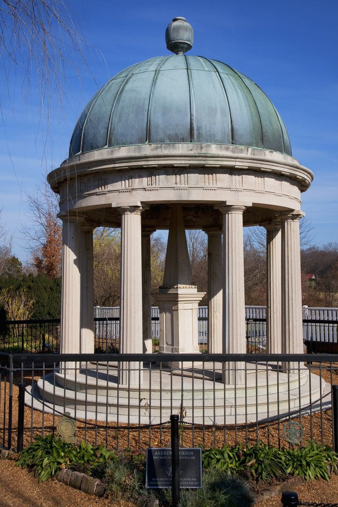 Detail of Andrew Jackson Tomb, The Hermitage, President Andrew Jackson Mansion and Home, Nashville, TN by Anonymous