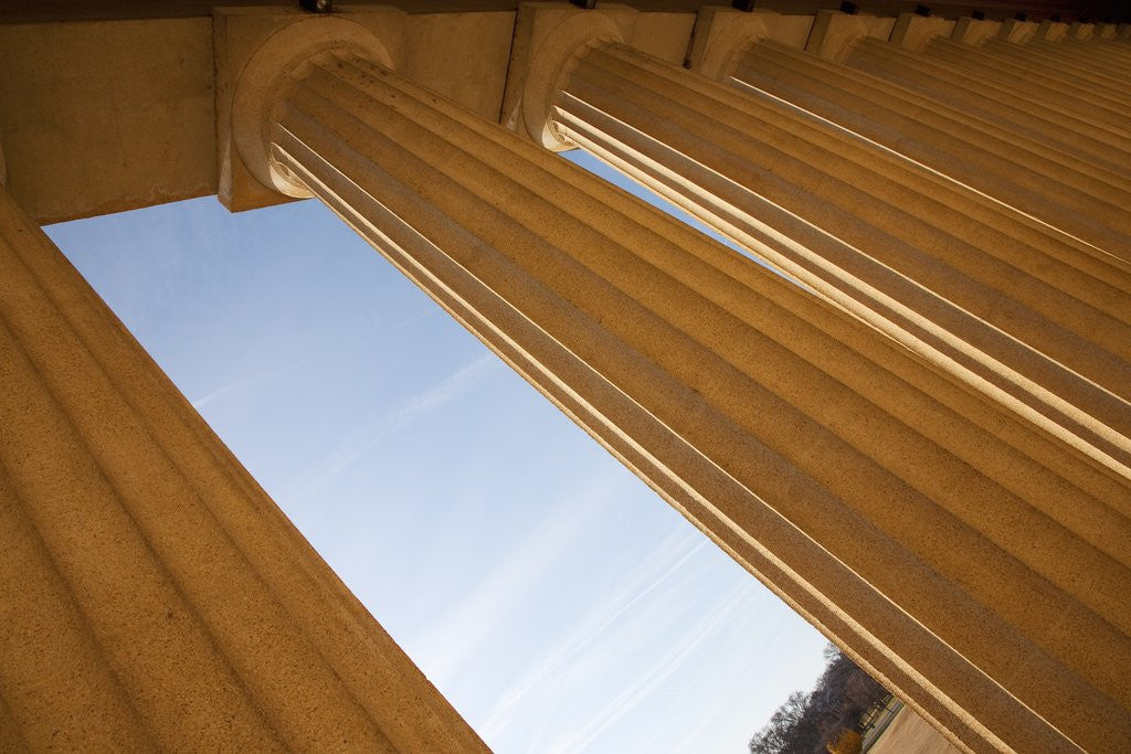 Detail of Columns of The Parthenon, Centennial Park, Nashville, Tennessee by Anonymous