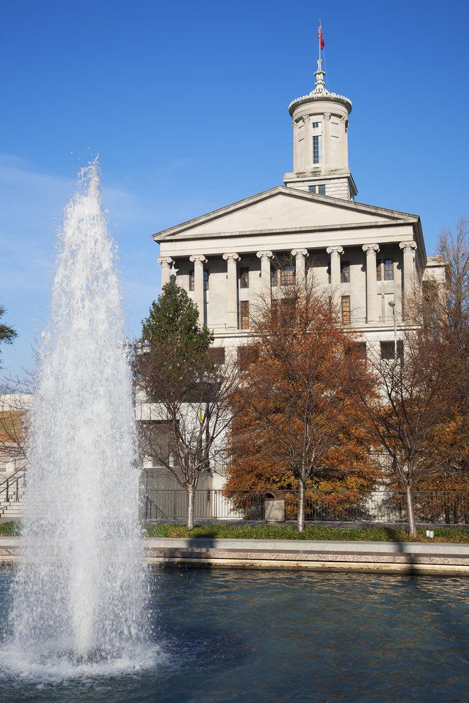 Detail of State Capitol of Tennessee, Nashville by Anonymous
