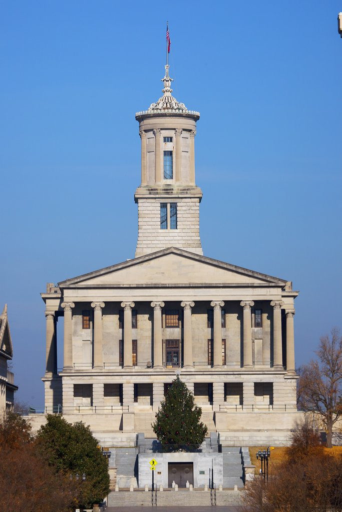 Detail of State Capitol of Tennessee, Nashville by Anonymous