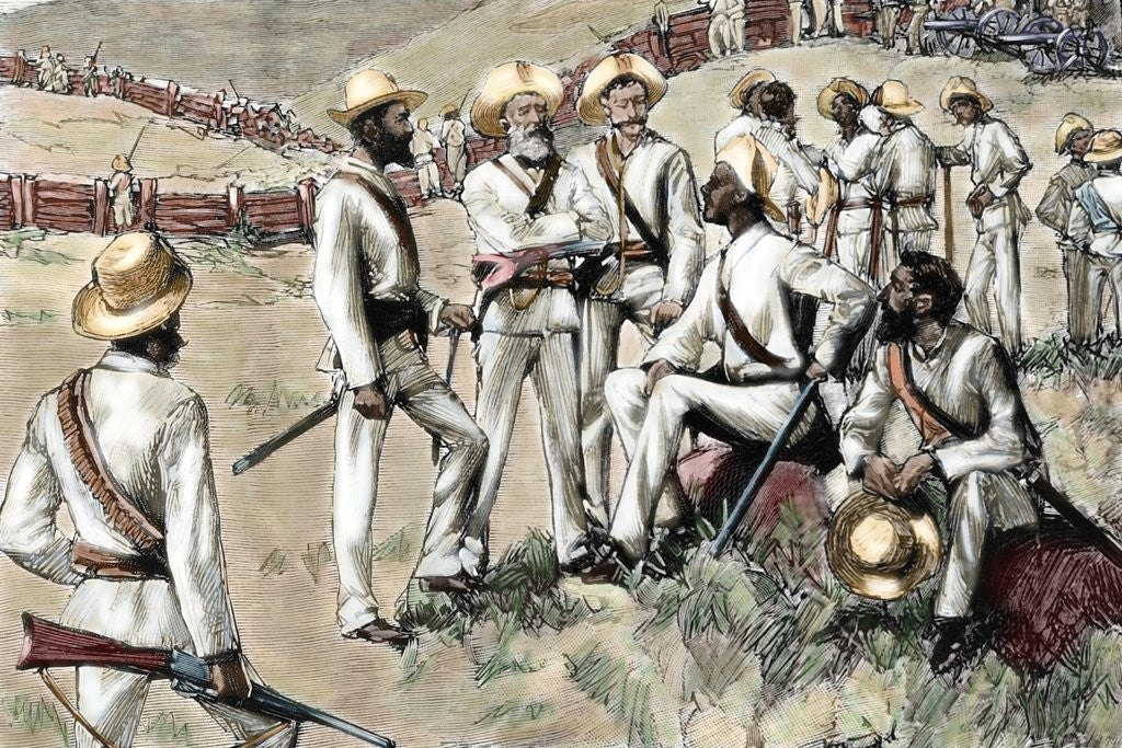 Detail of Cuban War of Independence (1895-1898) against Spain. by Corbis