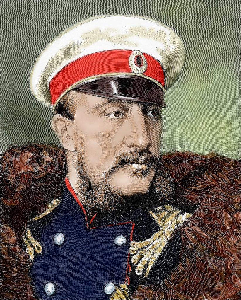 Detail of Grand Duke Konstantin Nikolayevich of Russia (1827-1892). by Anonymous