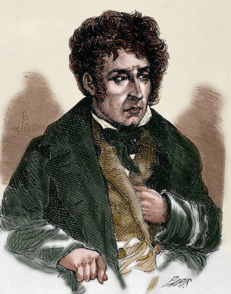 Detail of Chateaubriand, FranÃ§ois René, Vicomte de (1768-1848). by Anonymous
