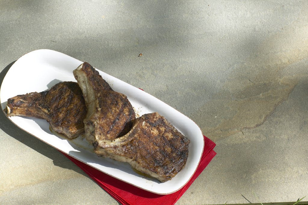 Detail of Pork chops by Anonymous