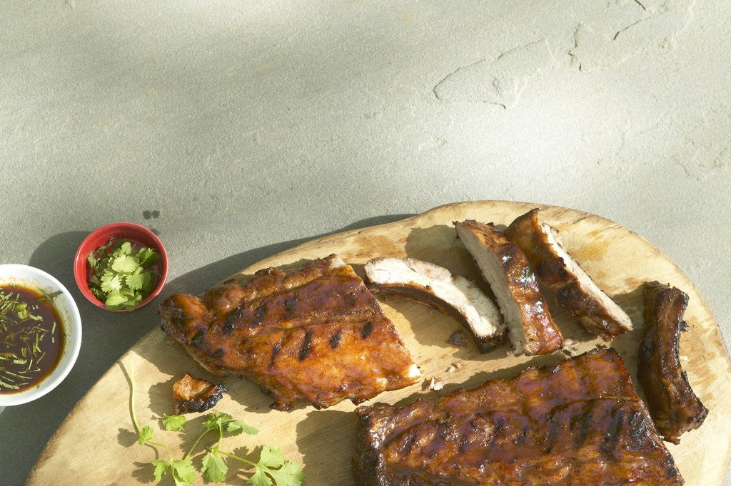 Detail of Baby back ribs by Anonymous