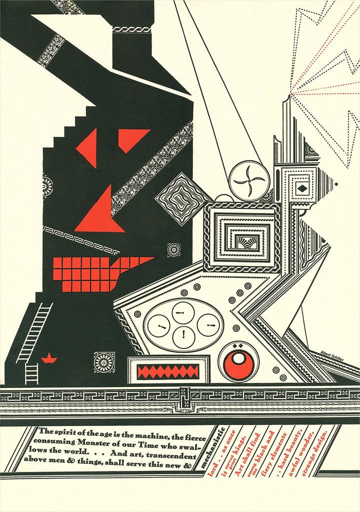 Detail of Stylized Machine by Anonymous