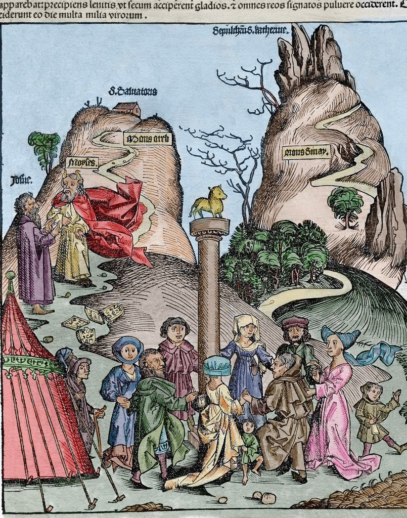 Detail of The Nuremberg Chronicle (Liber Chronicarum) by Hartmann Schedel