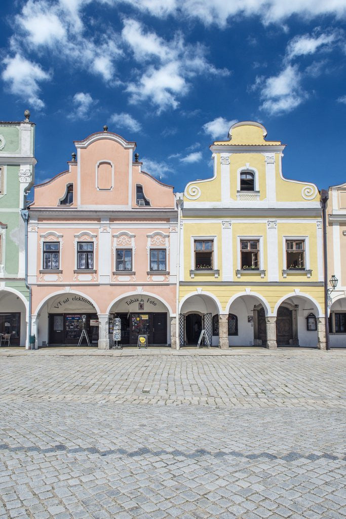 Detail of Telc Town Square by Anonymous