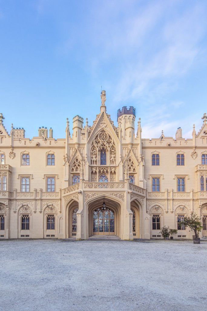 Detail of Lednice Castle by Anonymous