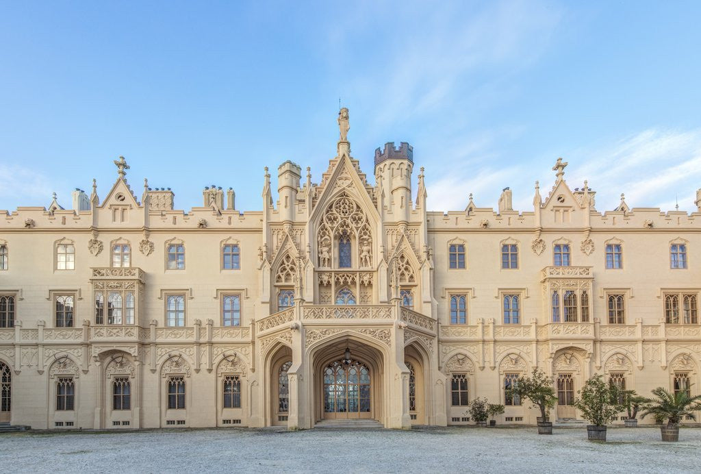 Detail of Lednice Castle by Anonymous