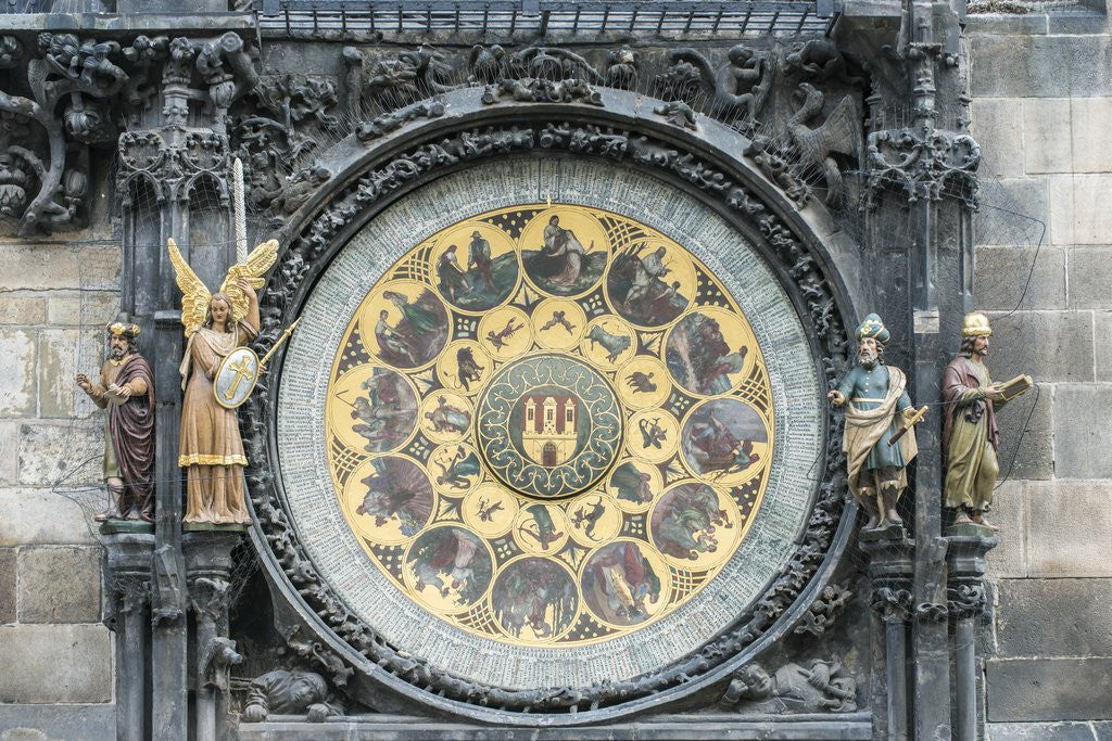 Detail of Astronomical Clock by Anonymous