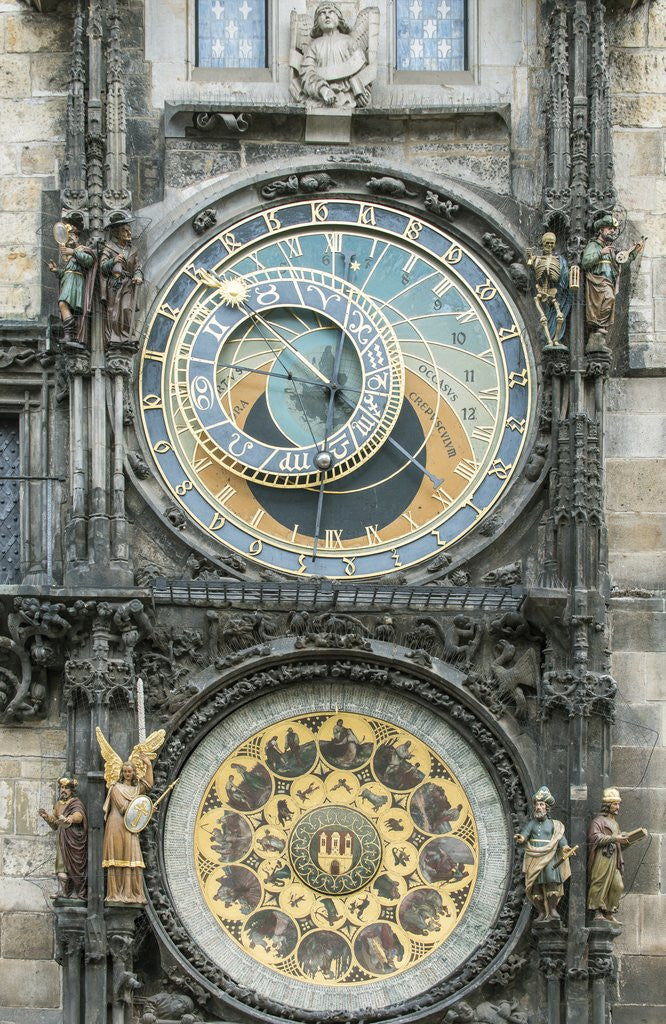 Detail of Astronomical Clock by Corbis