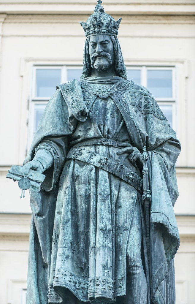 Detail of Statue of King Charles IV by Anonymous